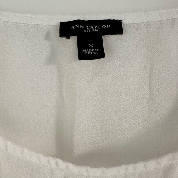 Ann Taylor Black & White Blouse - Picture 3 of 5